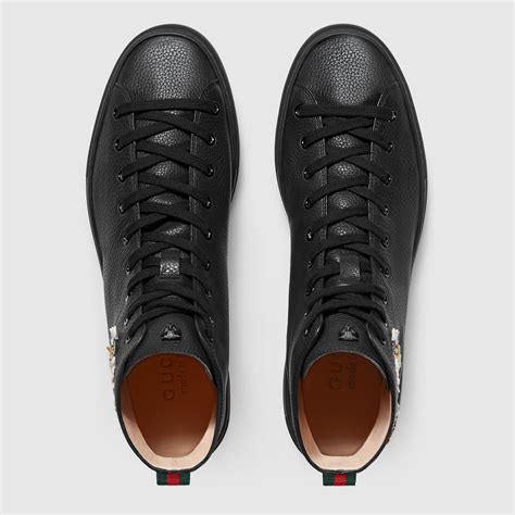 mens gucci trainers tiger|Gucci high top sneakers men's.